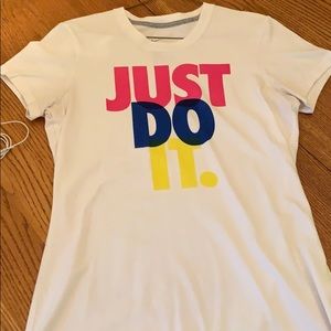 Women’s Nike Dri-Fit Cotton T-shirt.
